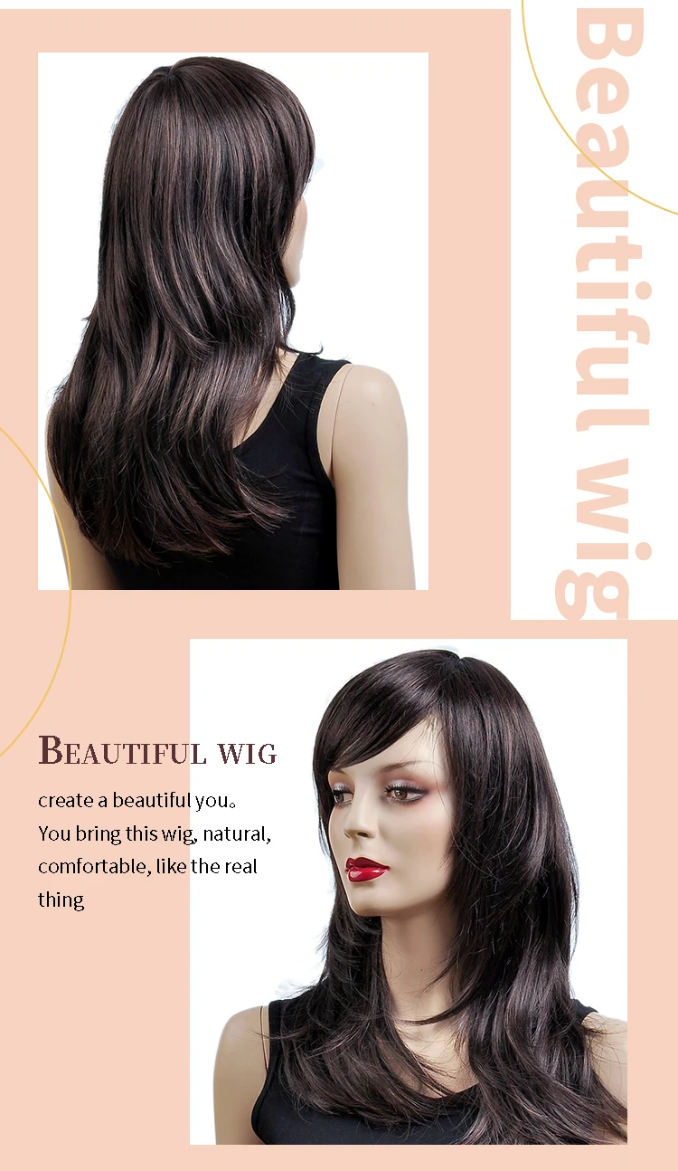 New Popular Wholesale Cheap Fashion Beautiful Synthetic Lace Front Wig