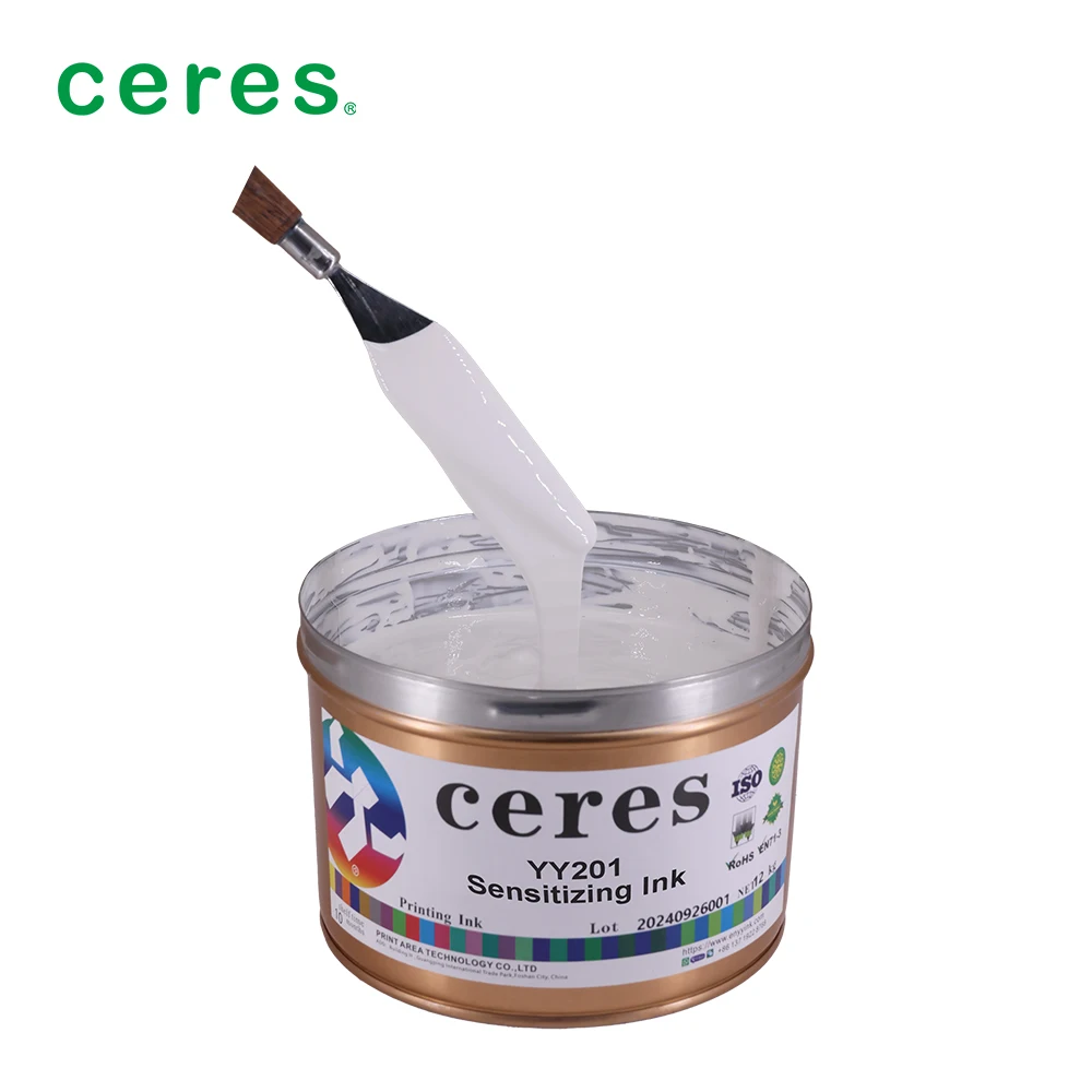 Japan Import Solvent Based Desensitizing Ink for Carbonless Copy Paper in 1kg Tin with 12 Months Shelf Life