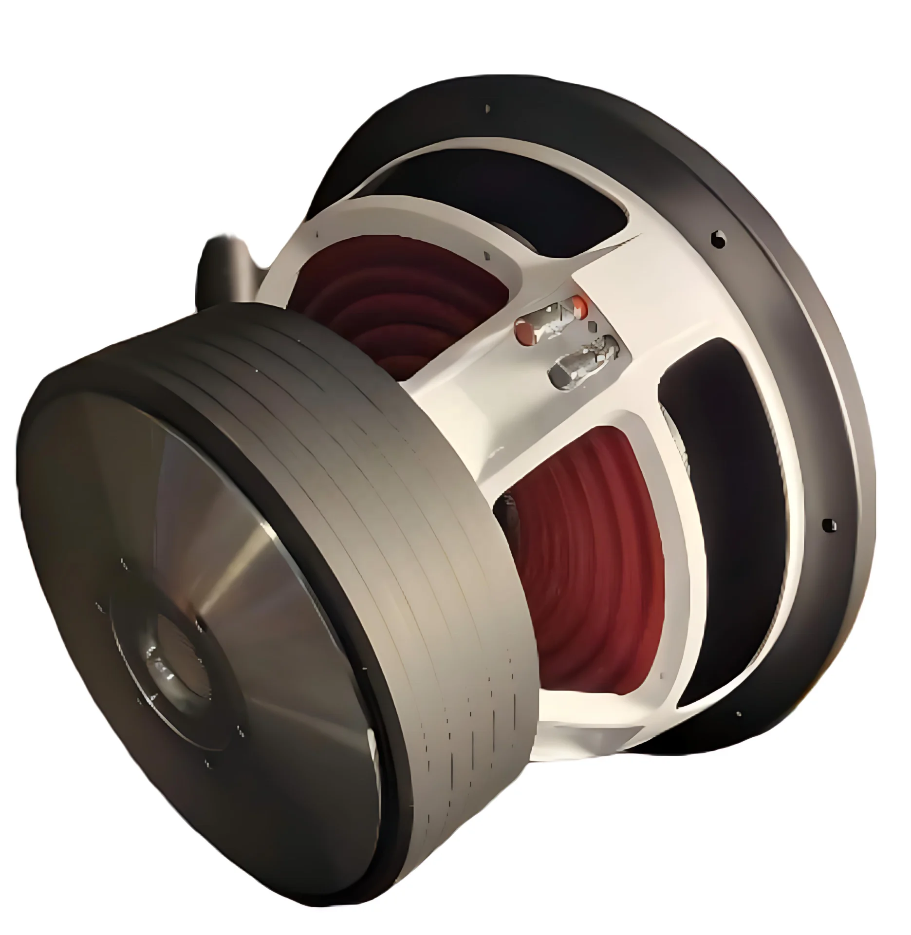 2000W RMS कार सबवूफर DC 12V या DC 24V, 25HZ-500HZ कार स्पीकर HYW-1575-125-X कार ऑडियो 15 इंच