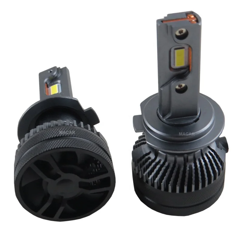 MACAR High Performance Auto Lighting System T50 LED Head Light H7 H1 120W 6000K Color Temperature New Condition