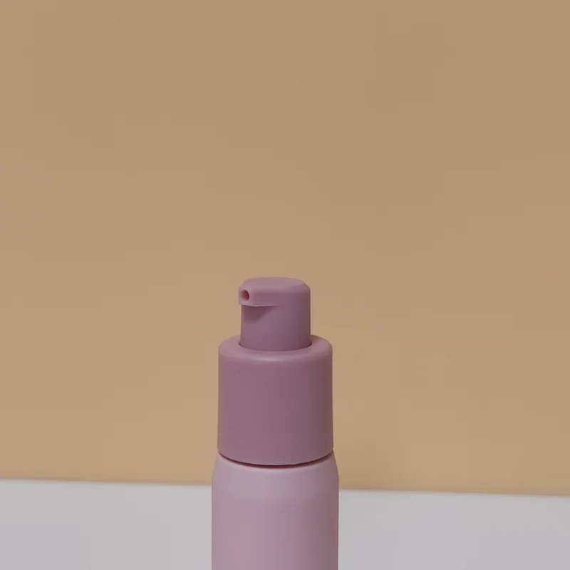 Luxury 20ml 30ml PET Lotion Pump Bottles Cosmetic Facial Cleanser Pump Bottle