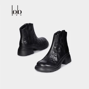 Women's Winter Autumn Ankle Fashion Boot Toe High Heel Breathable Anti-Slip Machine-Washing Slim Warming European Size ODM