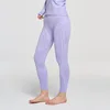 Purple and white [pants]