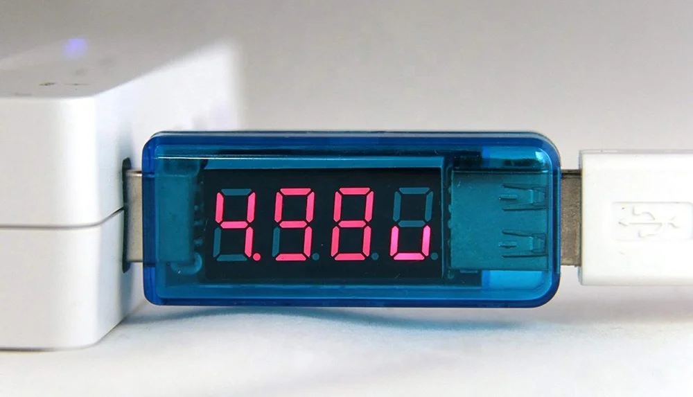 Mini USB Charger Doctor Current Voltage Charging Detector USB Mobile Power Current and Voltmeter Ammeter Voltage Charger Tester