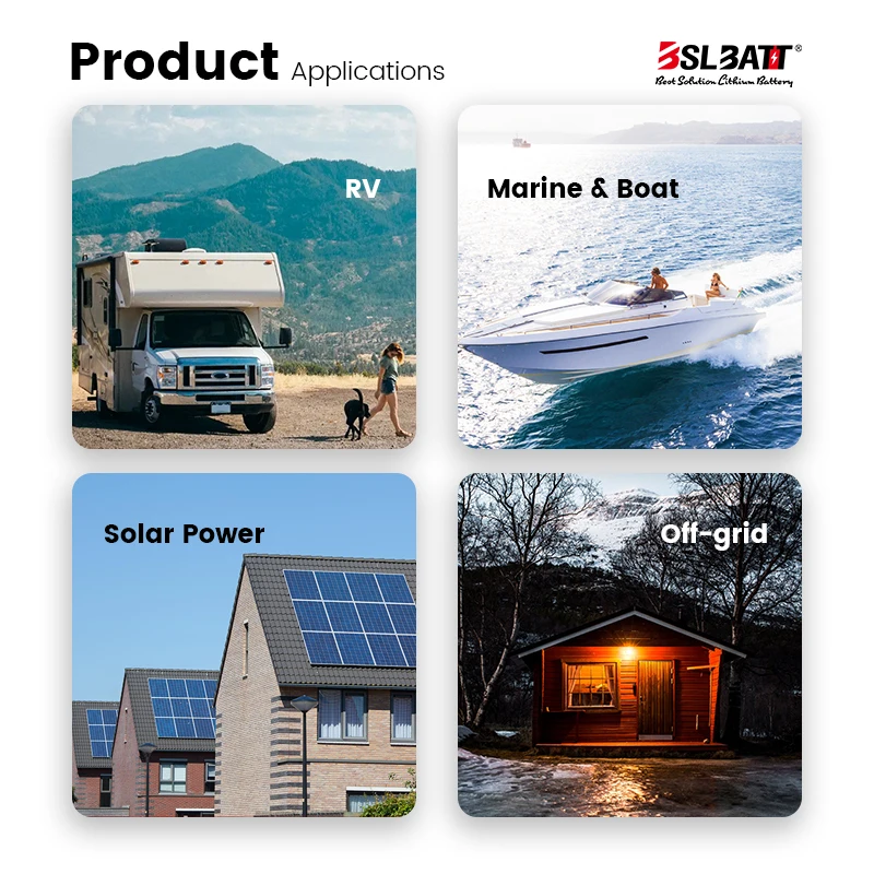 BSLBATT 48v 100ah Lithium Battery Solar Energy System 5kwh Lifepo4 Battery Pack