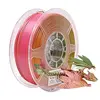 Seda tri-color pla-gold rojo verde