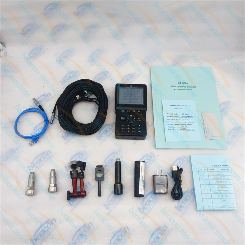 Portable Dynamic Balancing Machine Equipment Handheld Human Vibration Measurements Spectrum Analyzer Testing Equipment