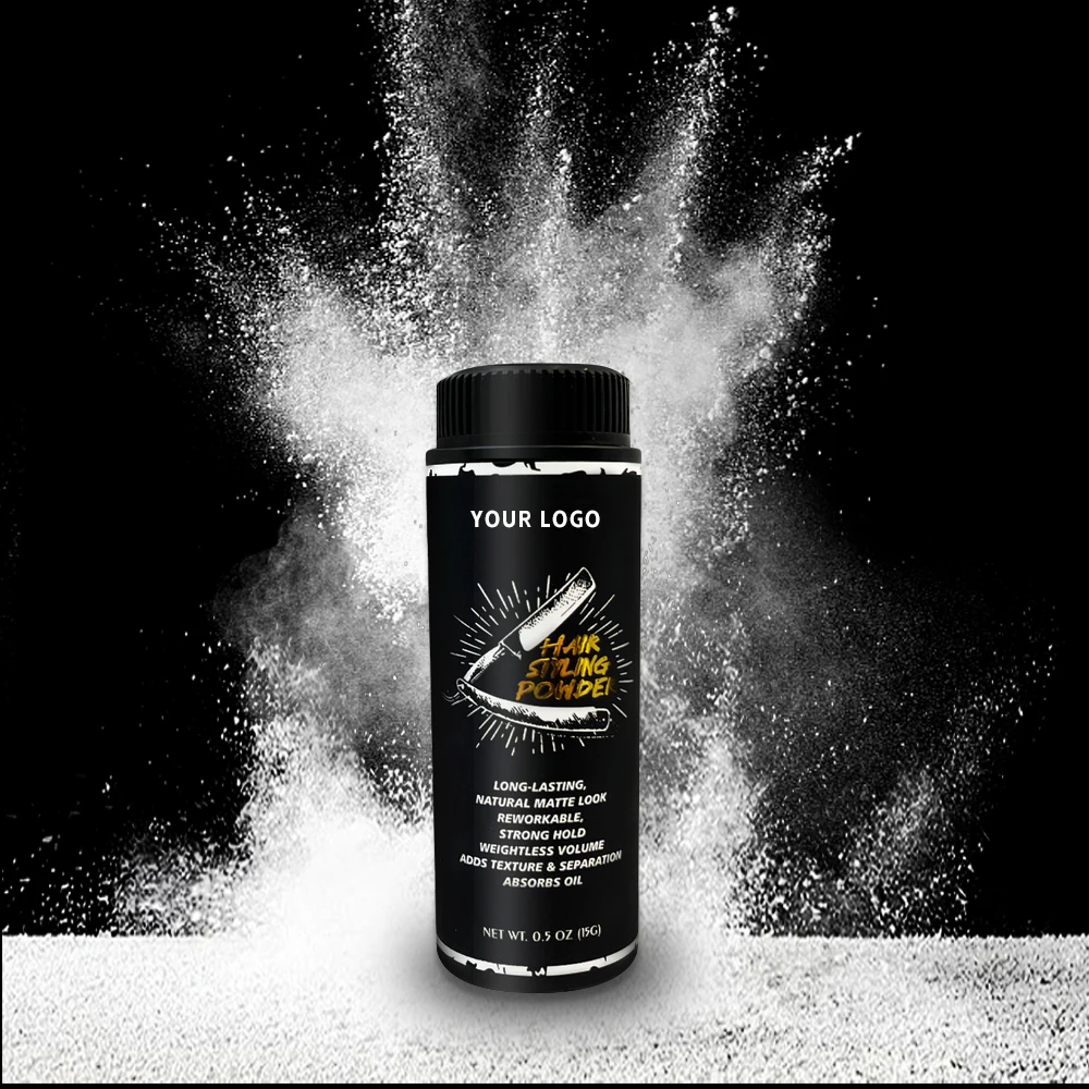 High Quality Custom Your Own Brand Fluffy Powder Hair Styling Texture Powder for Men Private Label Texture Powder