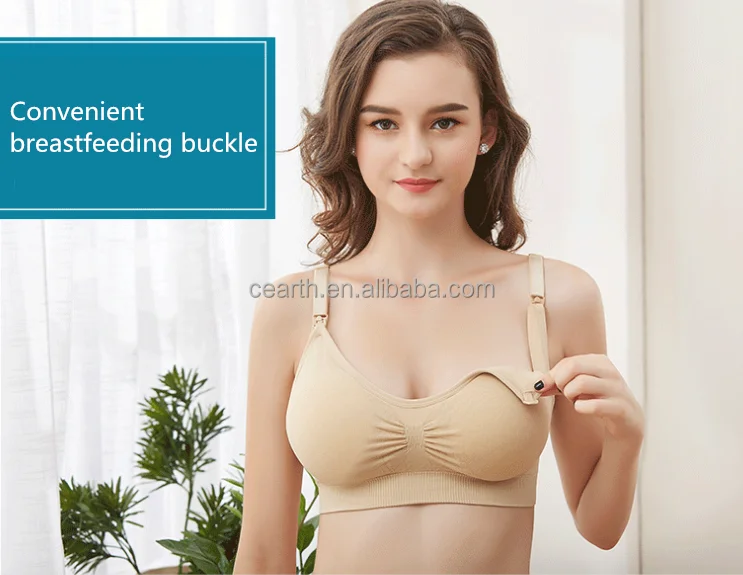 Maternity nursing bra breastfeeding bra pregnant women underwear yoga bra