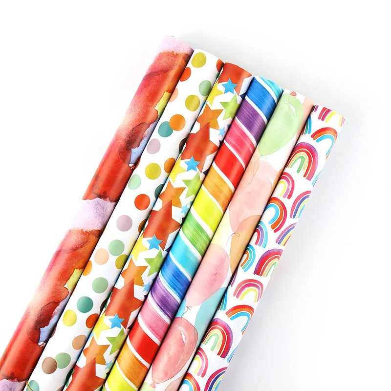 Hot Sale Wrapping Paper Thicken Wrapping Paper Custom Carton Christmas Gift Wrapping Paper Buy