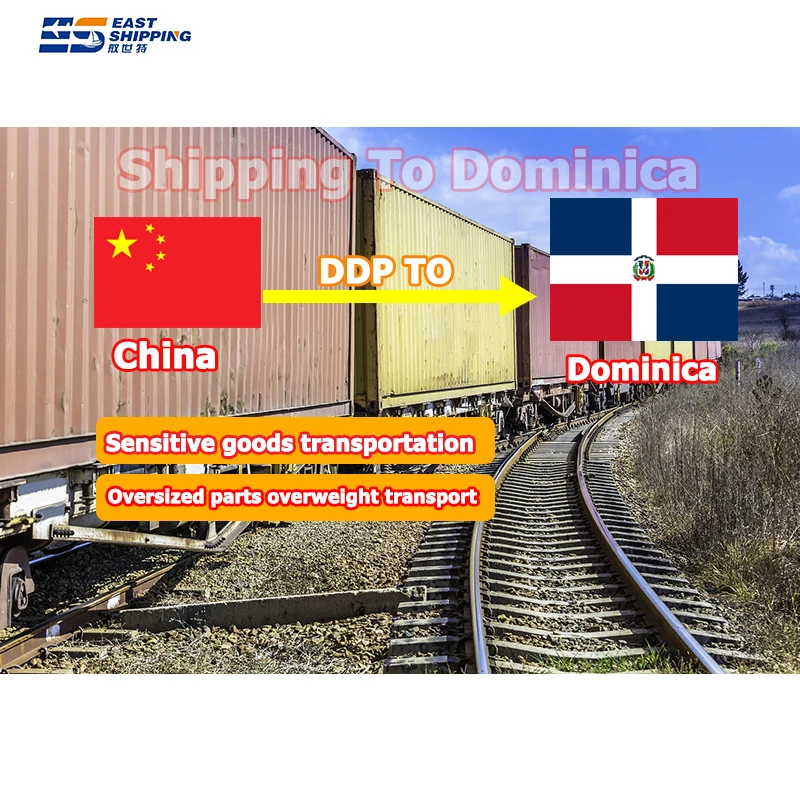 Railway Freight Shipping Agent Freight Forwarder Ddp Service Fast Shipping To Dominica