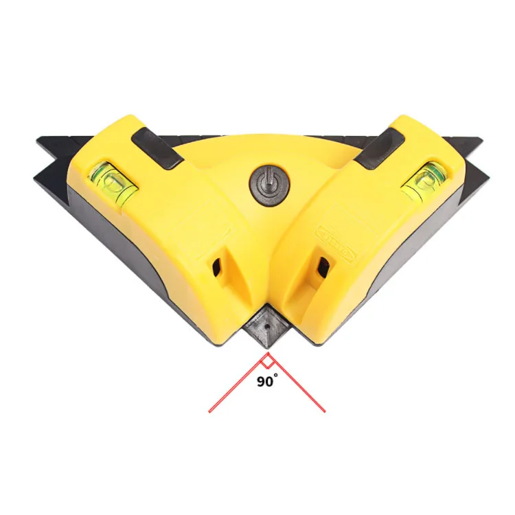 Right Angle Laser Level Red Line Square Levels Projection 635nm 90 Degree Wire Tools Horizontal Vertical Measurement Tools