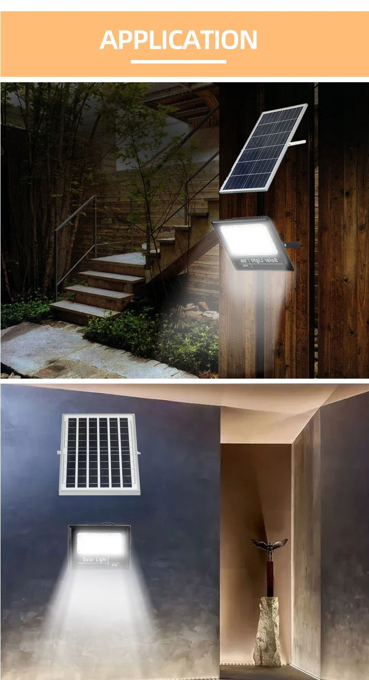 High power led flood light ip65 waterproof 40w 60w 100w 200w 300w solar led flood light reflector led