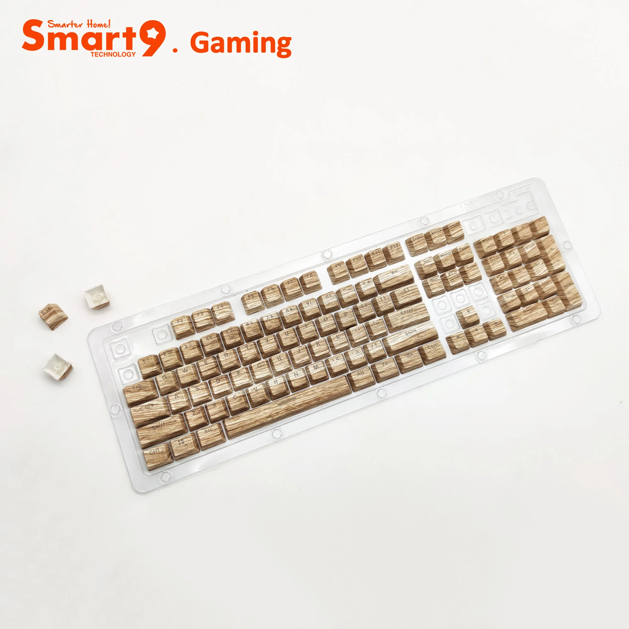 Smart9 Laptop Keycaps Water Print Keycaps Detachable Panel Key Line Separation  Full Key Backlight Without Impact