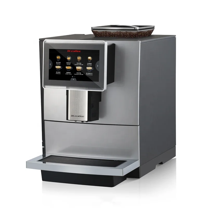DR. COFFEE F11 Big Plus Fully Automatic Coffee Machine, Silver Espresso  Machine with Milk System, Americano and Cappuccino, 24 Coffee Drinks for