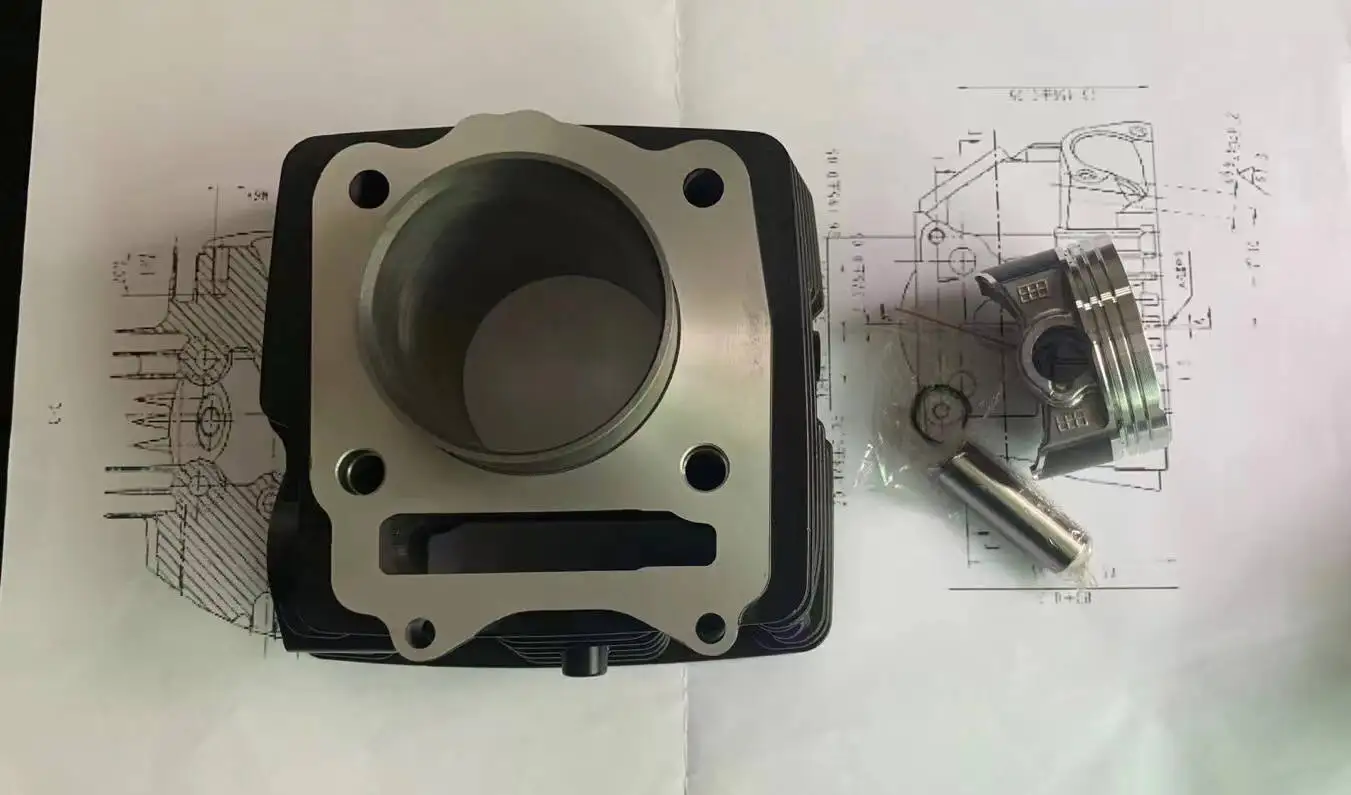 Piston Piston Ring Tvs 200cc Motorcycle Piston Kit For Tvs Apache Rtr