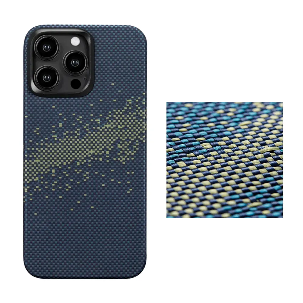 Funda de Teléfono de Fibra de Carbono Para Iphone 15 14 13 12 11 7 Xr Xs Max Pro Plus Plana Cubierta de Kevlar Amigable con la Piel Antichoque Sjk474 Laudtec