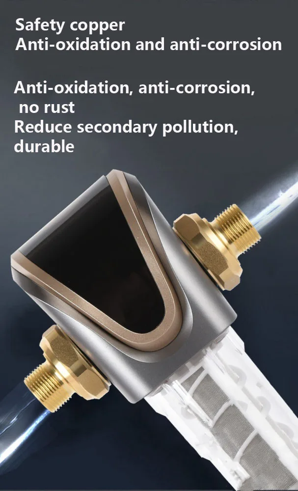 Auto Backwash System Spin Sediment 40 Micron Reusable Flushable Water ...