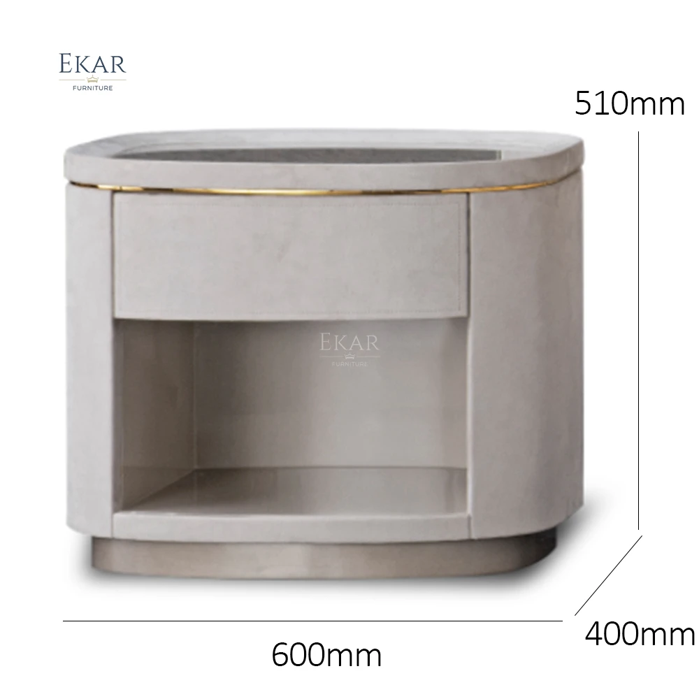 product modern crystal steel bedside cabinet  contemporary nightstand for bedroom-65