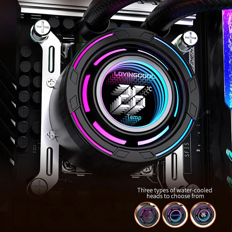 Lovingcool 液体クーラー LC-360-i 360mm RGB AIO Liquid Cooler - LOVINGCOOL