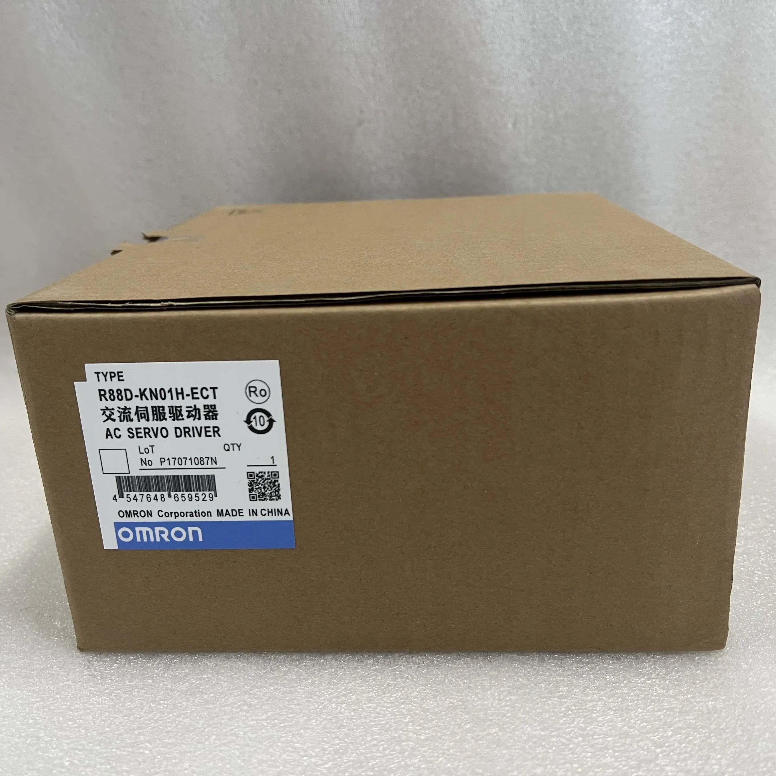 Omron AC Servo Driver R88D-KN01H-ECT