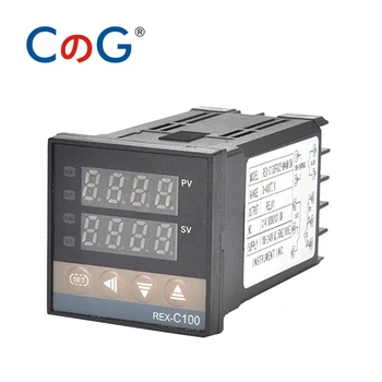 CG 48*48 REX-C100 K J PT100 Thermostat 400 degree 220V Digital Output Electronic PID Temperature Controller Universal Input