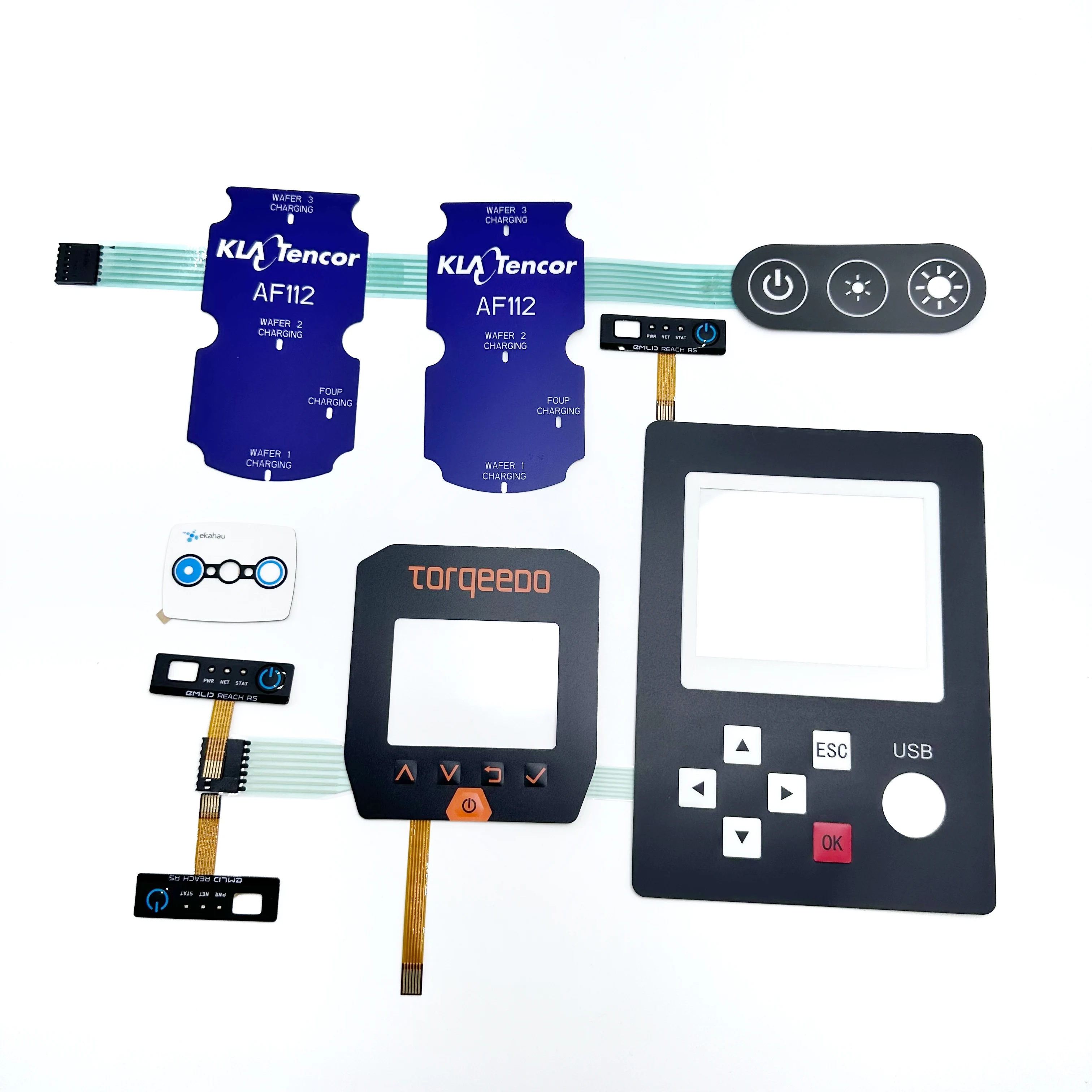 Customizable Optimal Conductive Silicone Membrane Switch Buttons Keypad with Customizable LOGO Size and Colors