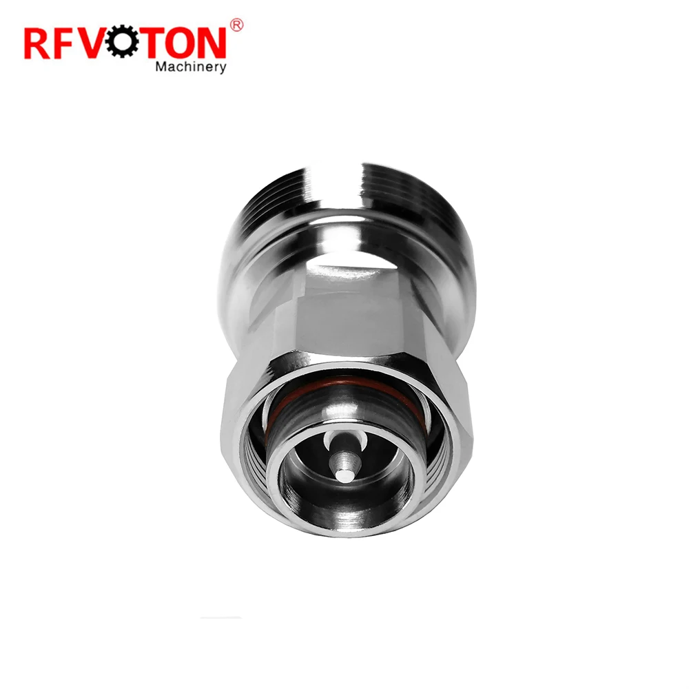 rf coaxial connector 4.3-10 mini din male to 7/16 Din female rf adaptor supplier