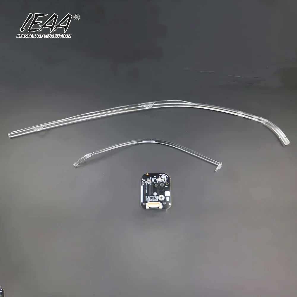 DRLライトガイドチューブデイライトストリップバーガイドプレートヘッドライトデイライトRoewe I6max用