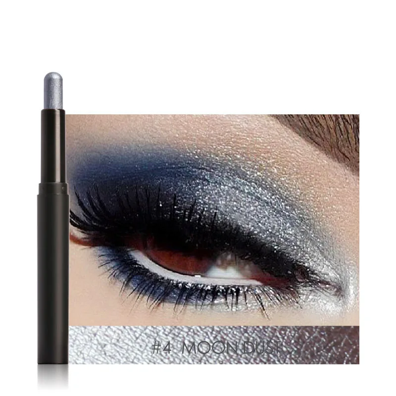 Lilywild Lazy Single Makeup Eyeshadow Packaging Tube Container Custom Shimmer Cream Metallic Private Label Eyeshadow Stick