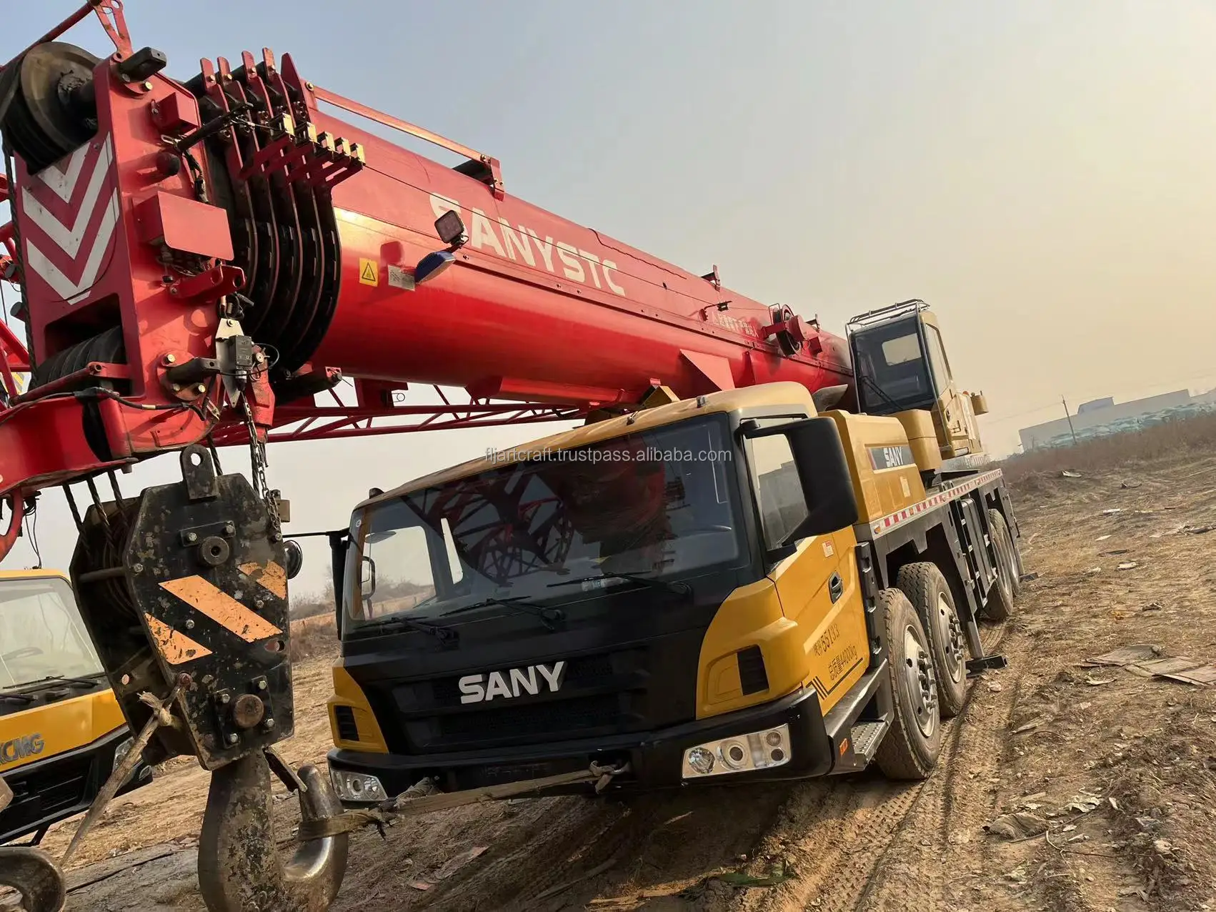 2020Y Used 55 ton Chinese Sany STC550T6 Original Truck Crane For Sale