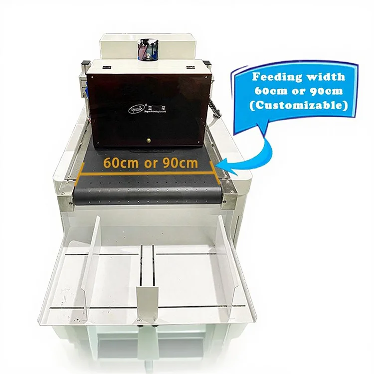 Lansong Fully Automatic Inkjet Paper Printers for Non-woven Bag Corrugated Cardboard Kraft Paper Tissue Napkins Cup Fan details