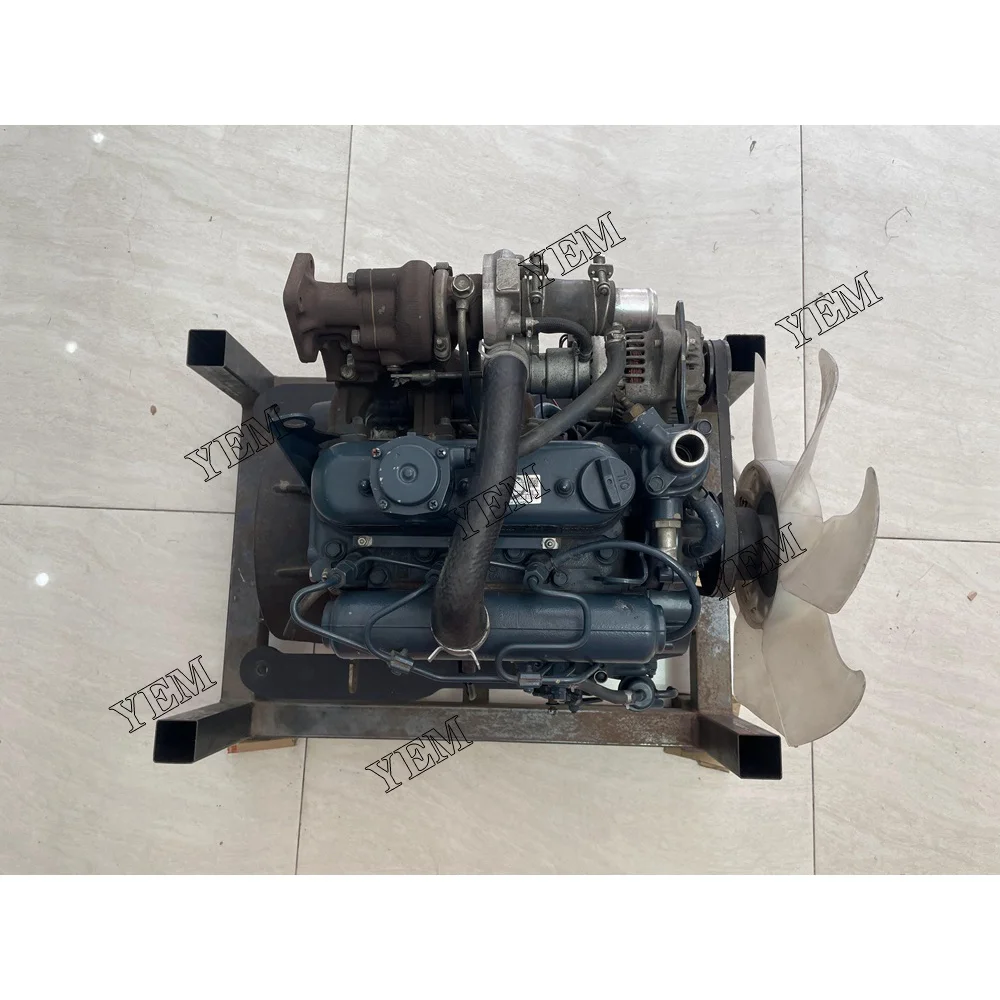 (90% New) D1105-T-ES03 Engine Assy 3000RPM 24.5KW for Kubota Loader 6
