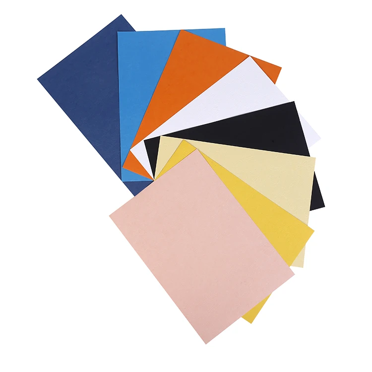 Custom Embossed Leather 100 Sheets Printable A4 Color Paperboard