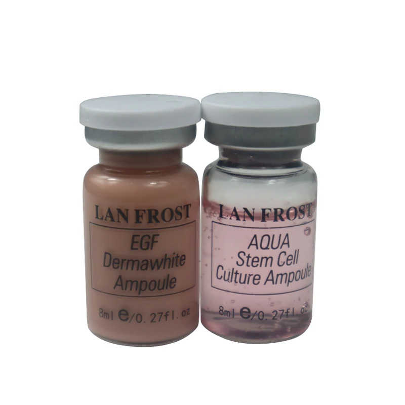 Корея BB бустер стартер комплект пептид золото ампулы Осветляющий отбеливающий лечение стволовыми и уменьшает морщинки