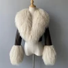 Leather Brown&beige