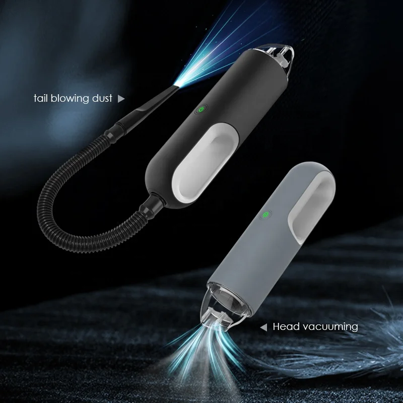 Портативный 8KPa Мощное всасывание беспроводной ручной вакуумный пакет для хранения автомобильного пылесоса шерсти домашних животных вакуума