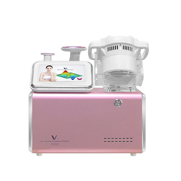 
V5 Pro + Кавитация + RF + вакуумный ролик + Био Кавитация Rf для похудения домашний Hifu 