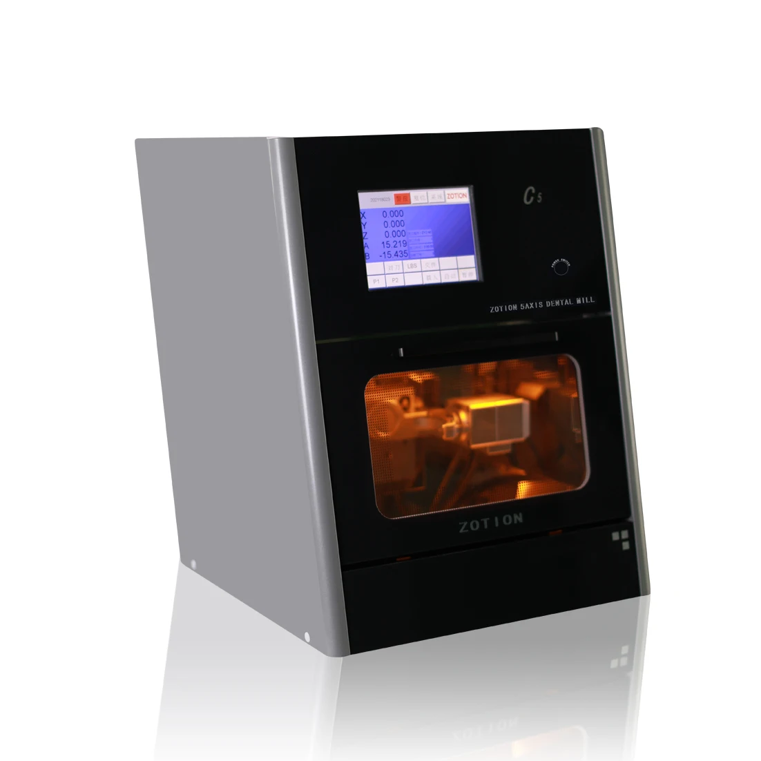 
 Циркониевый блок 5-осевой фрезерный станок dental cad/cam машина для коронок  