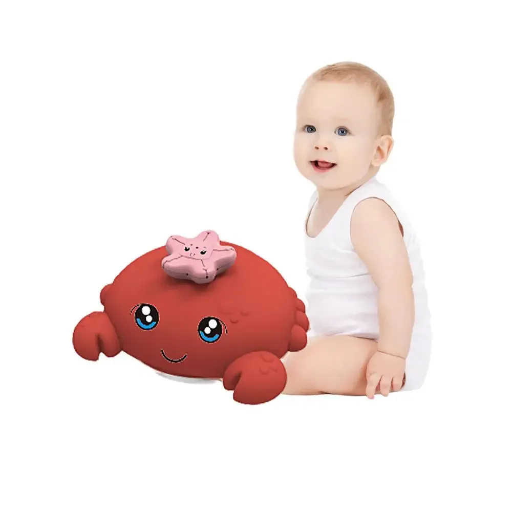 Creative Water Spray Bath Toy Octopus Shape Led Light Water Spray