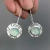 Ancient silver, aqua