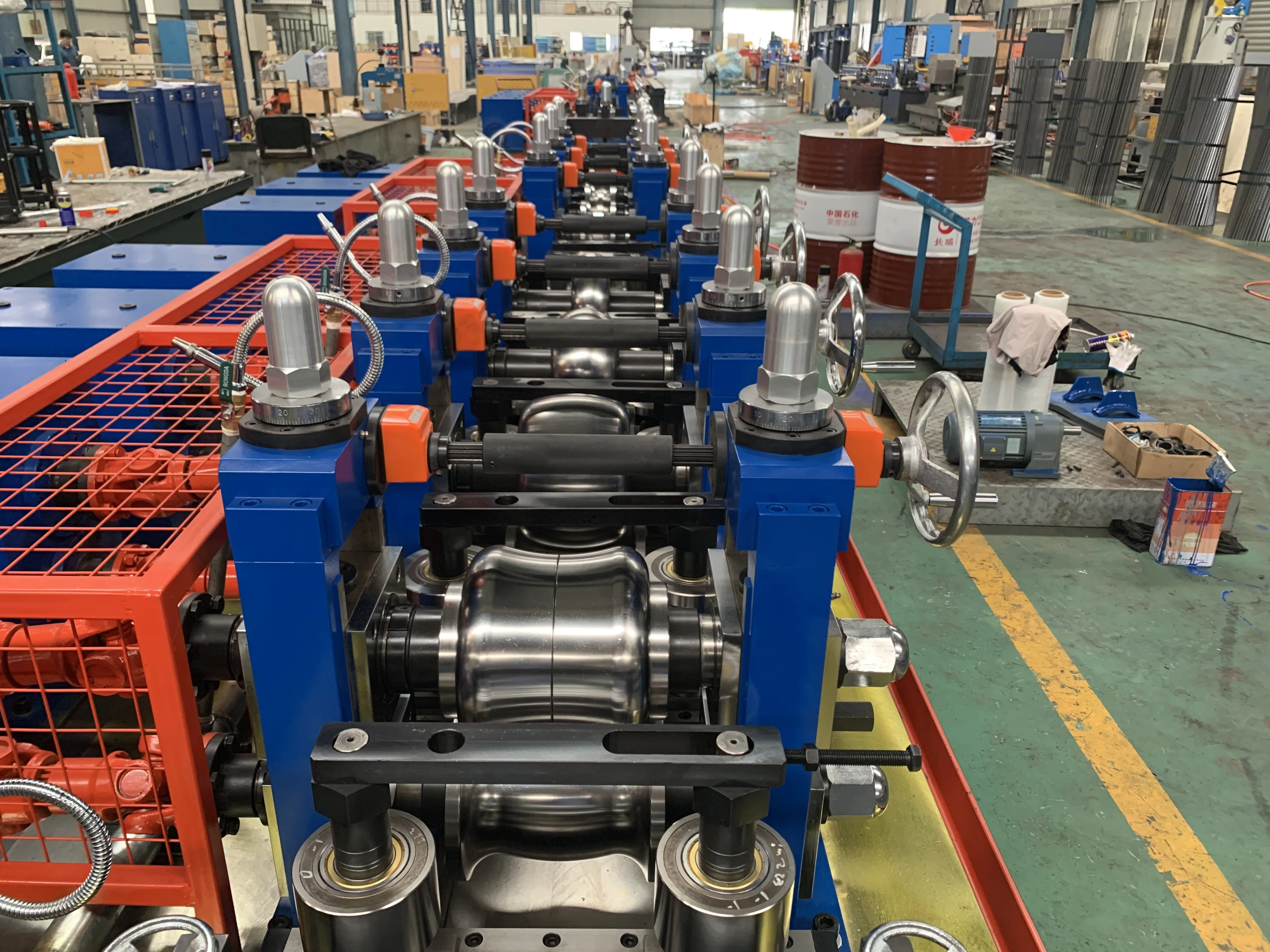TY60 Stable Performance High Speed Pipe Making Machine Erw Tube Pipe Mill Line Tube Mill Machine Pipe Making Machine