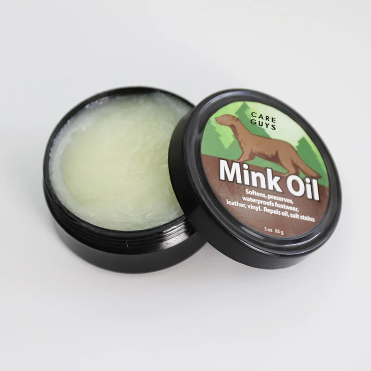 Mink Oil Leather Maintenance Ointment for Cow & Sheepskin - Eco