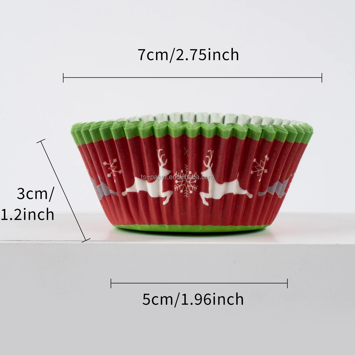 White Cupcake / Muffin Cups - 1000 Units | SupafoodsBaking