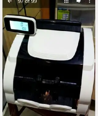 Модный дизайнерский счетчик средств с UV & MG