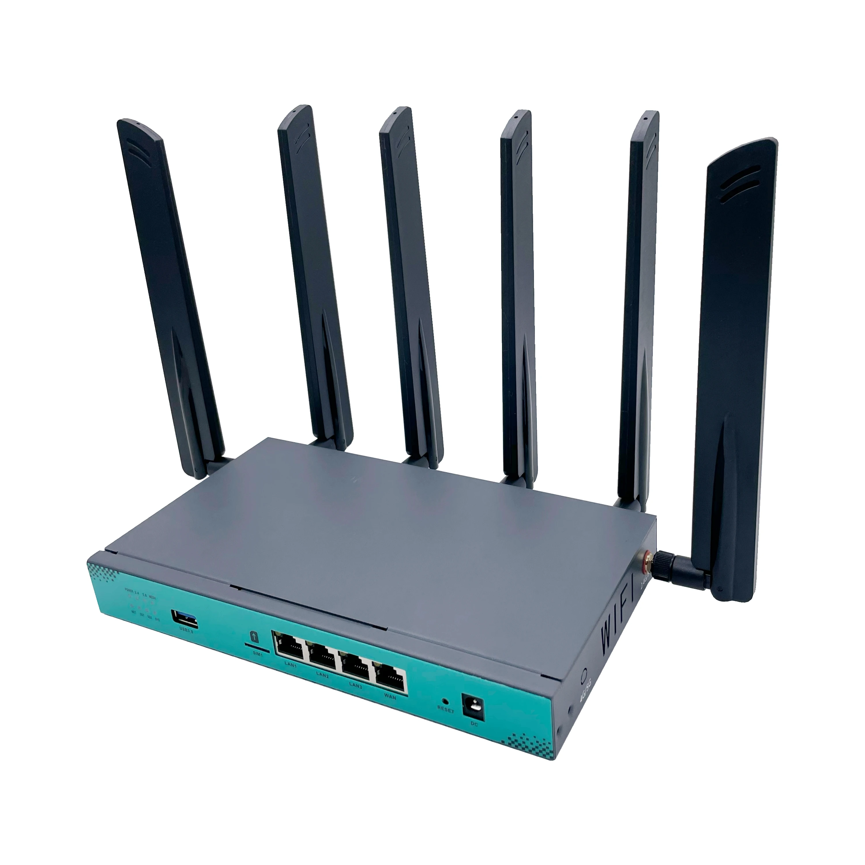 High-End 5G SIM Card Router with eSIM, 2.4G & 5G Dual Band WiFi 6 ...