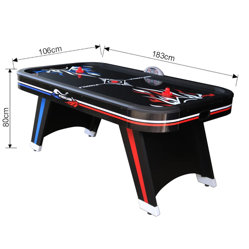 6ft Pvc Air Hockey Table Electronic Overhead Arena Scoreboard Fast