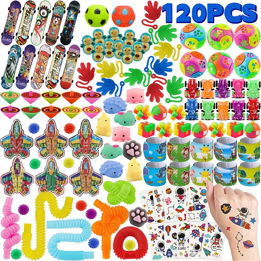 2024 Fidget Pack Fidget Toys Set con Popping Fidget Juguetes sensoriales  para niños y adultos Simple Stress Relief Kit Regalo para niños