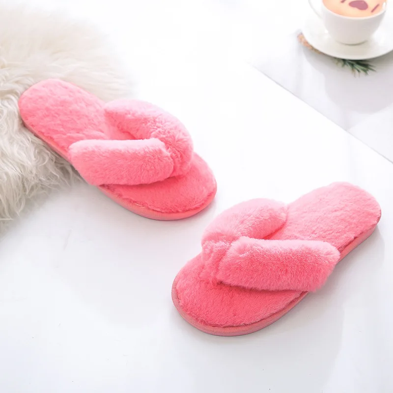 Cozy Thickened Warm Plush House Slippers，Women's Indoor Soft Bottom  Anti-Skid Comfortable Cotton Sli…See more Cozy Thickened Warm Plush House