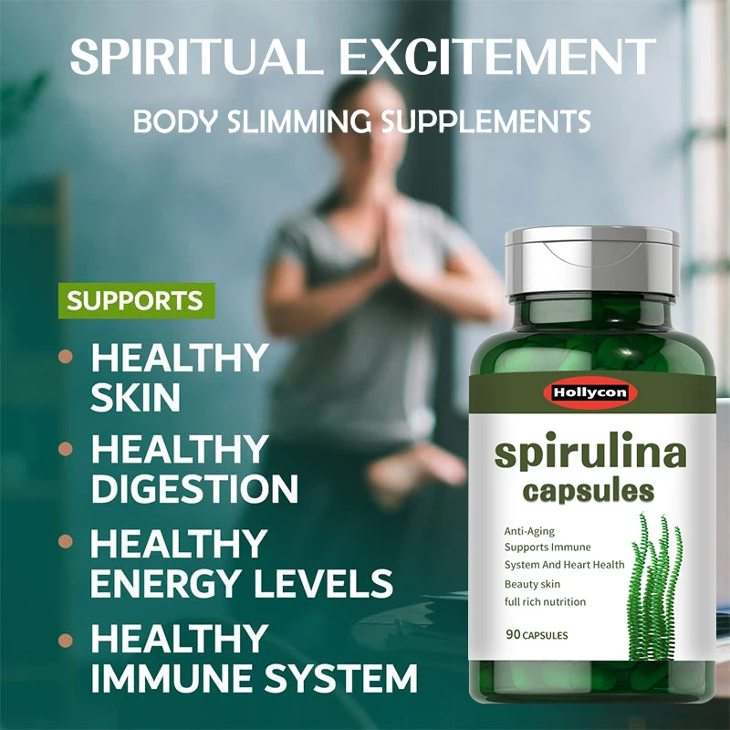 Oem Supports Immune System And Heart Health Spirulina Protect Eyesight